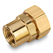 XR2 Series Straight Female Fitting (Adapter/Nut/Bushing)